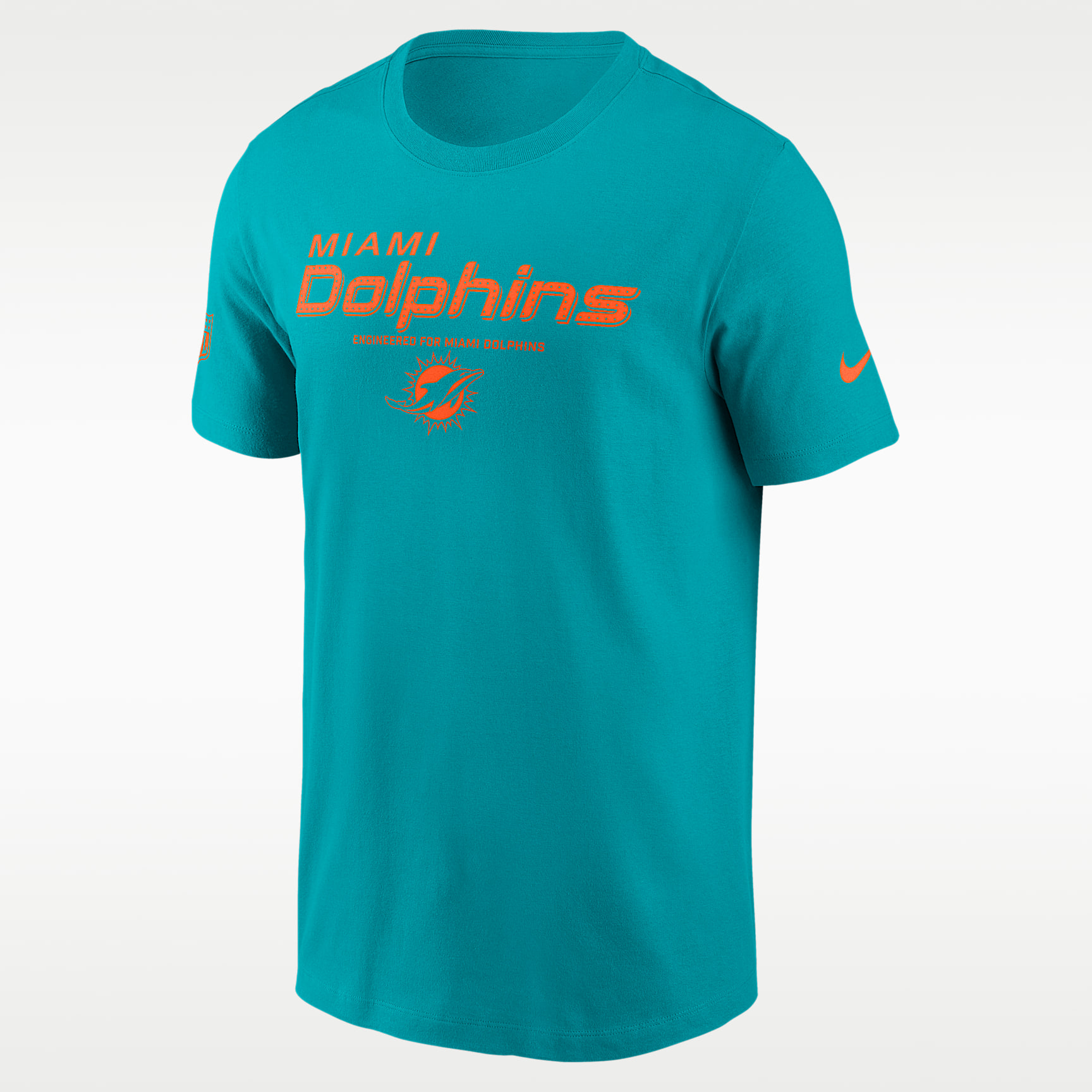 Miami Dolphins Sideline Team Issue Men's Nike Dri-FIT NFL T-Shirt